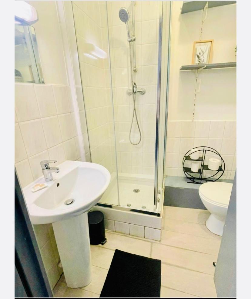 Studio Entier 1 Piece Et Salle De Bain Lila Exterior foto